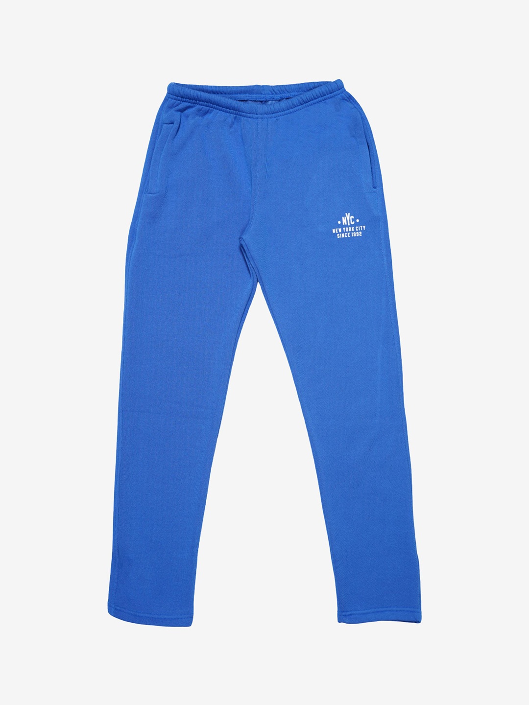 

DYCA Boys Solid Mid-Rise Regular Fit Track Pants, Blue