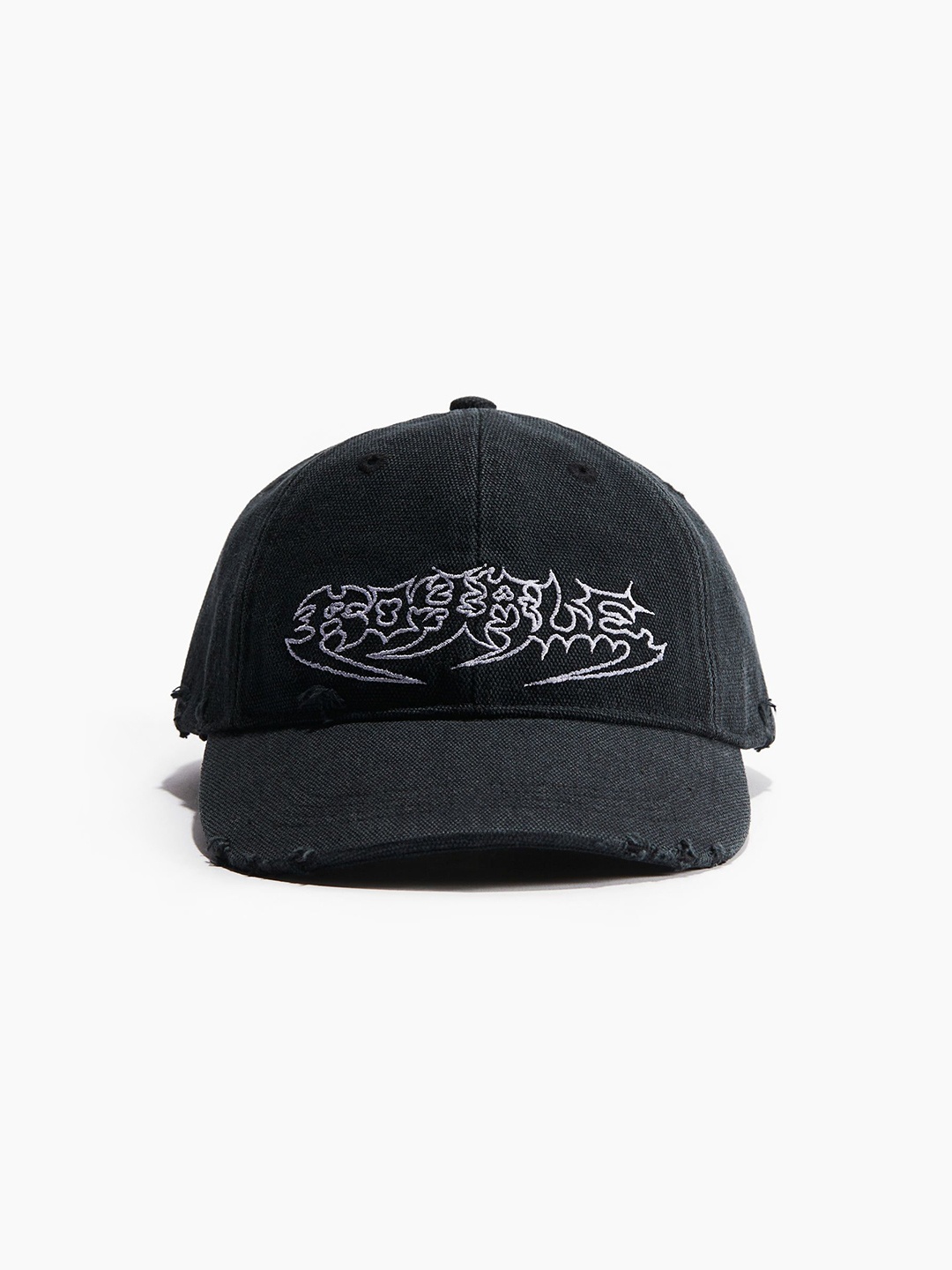 

H&M Men Cotton Cap, Black