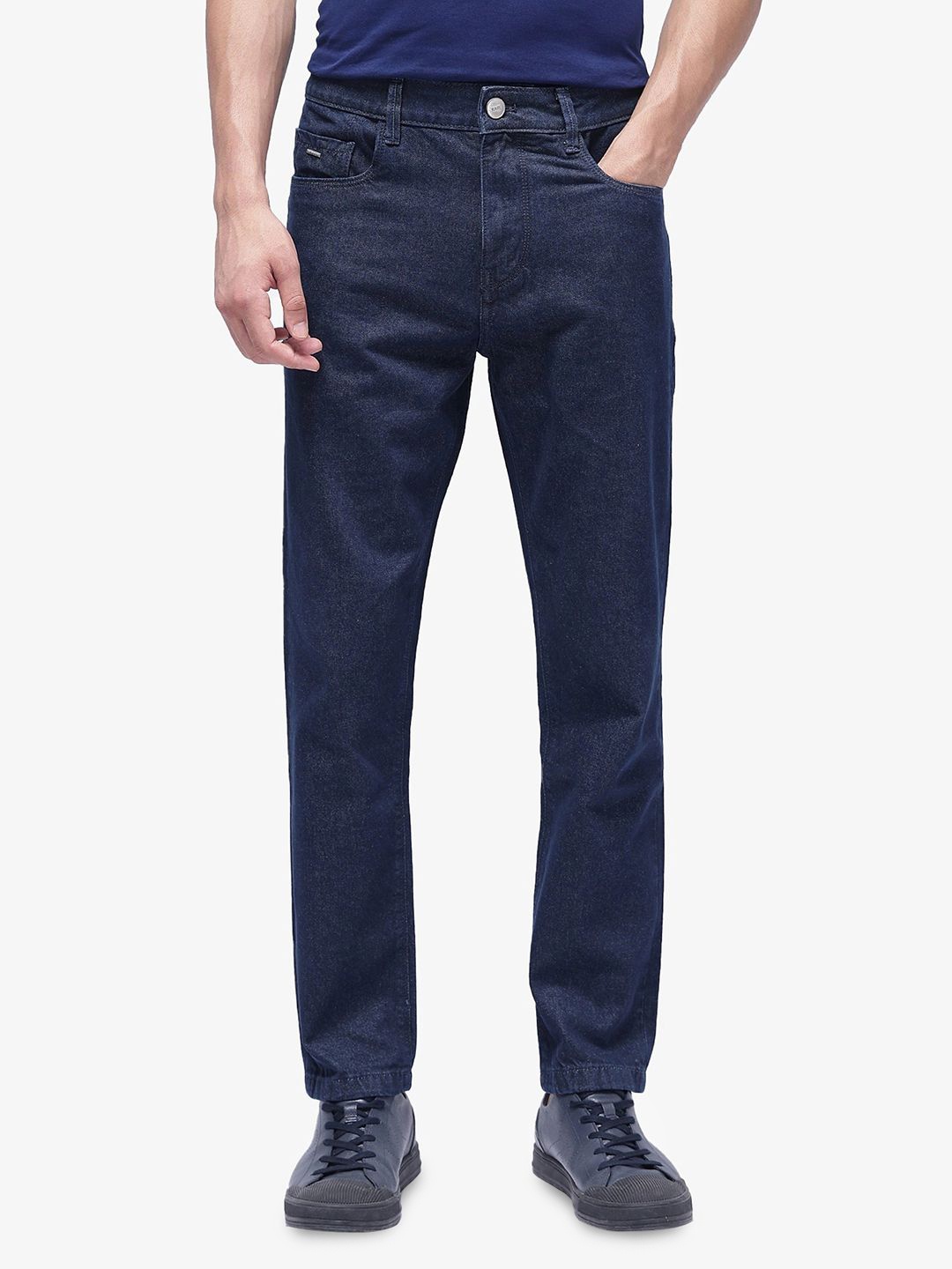 

RARE RABBIT Men Boyfriend Fit Stretchable Jeans, Blue