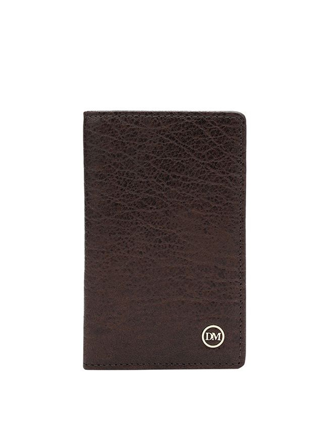 

Da Milano Unisex Leather Card Holder, Brown