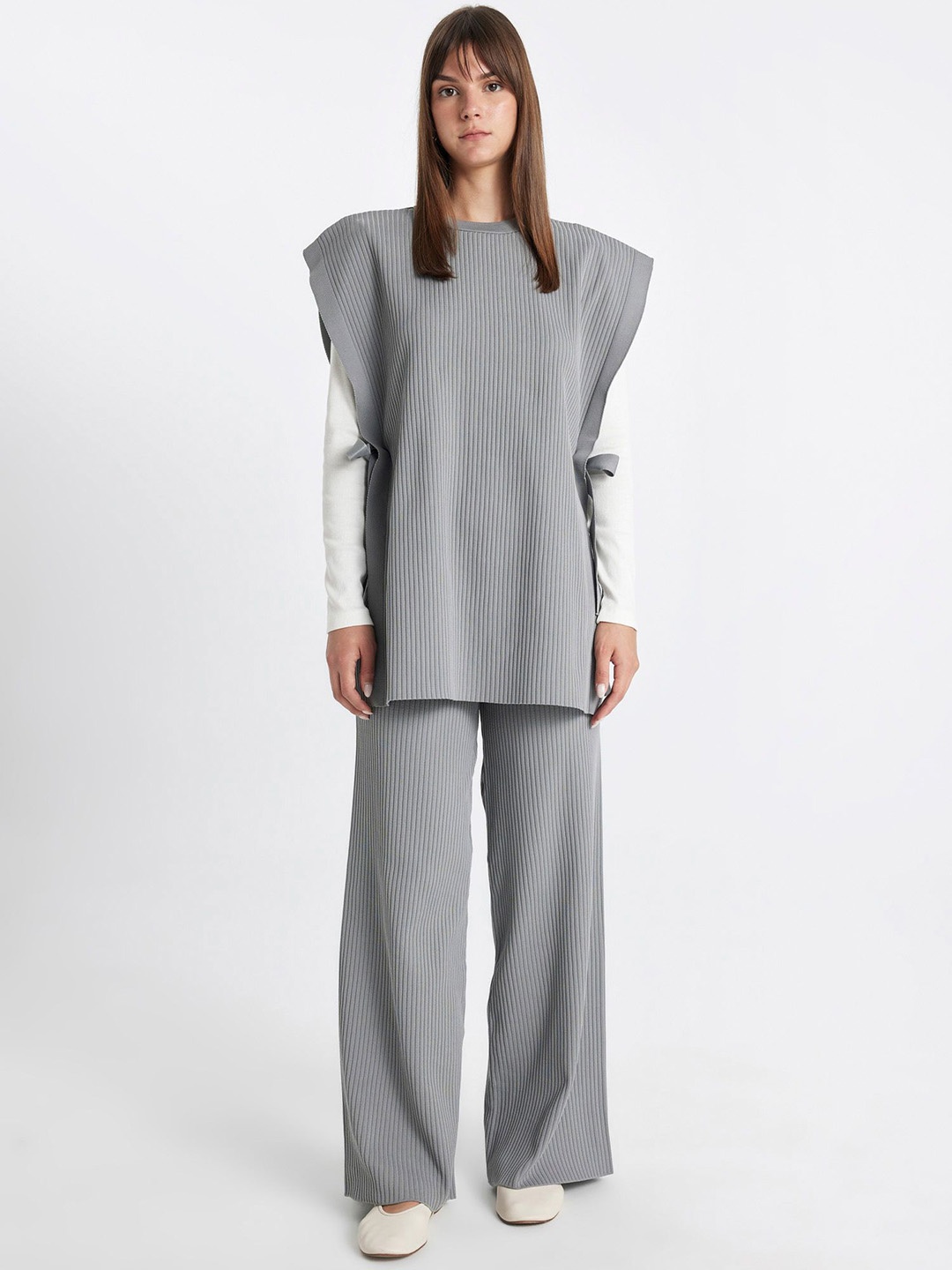 

DeFacto Women Mid-Rise Trousers, Na