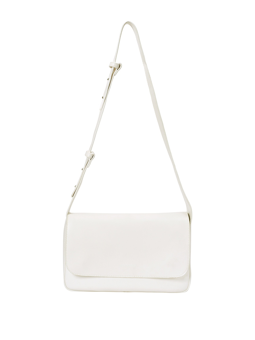 

Lino Perros Structured Sling Bag, White