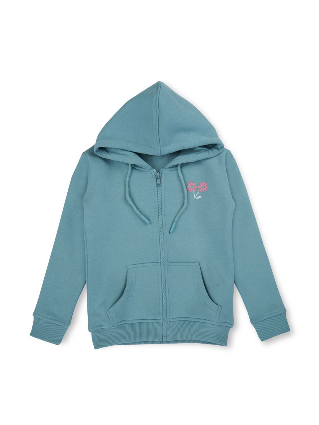 

Gini and Jony Girls Typography Printed Bomber Jacket, Blue