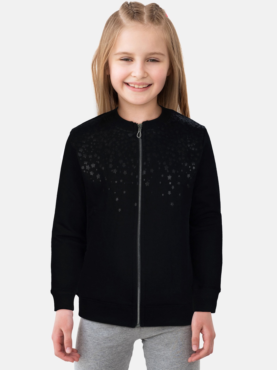 

Gini and Jony Girls Bomber Jacket, Black