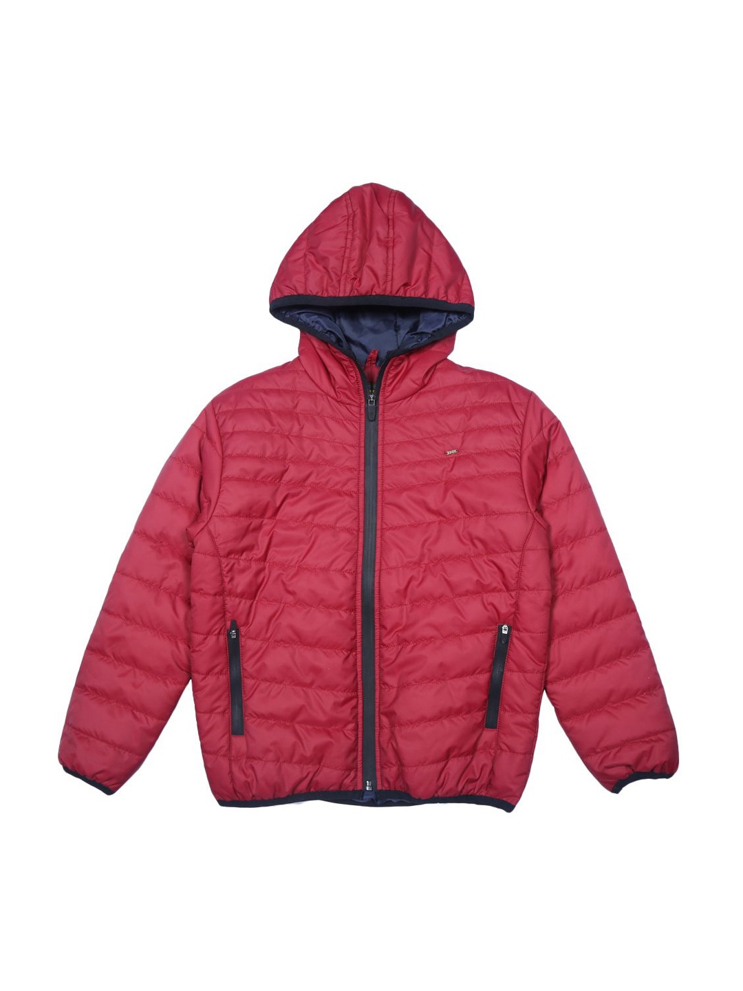 

Gini and Jony Boys Hooded Puffer Jacket, Red