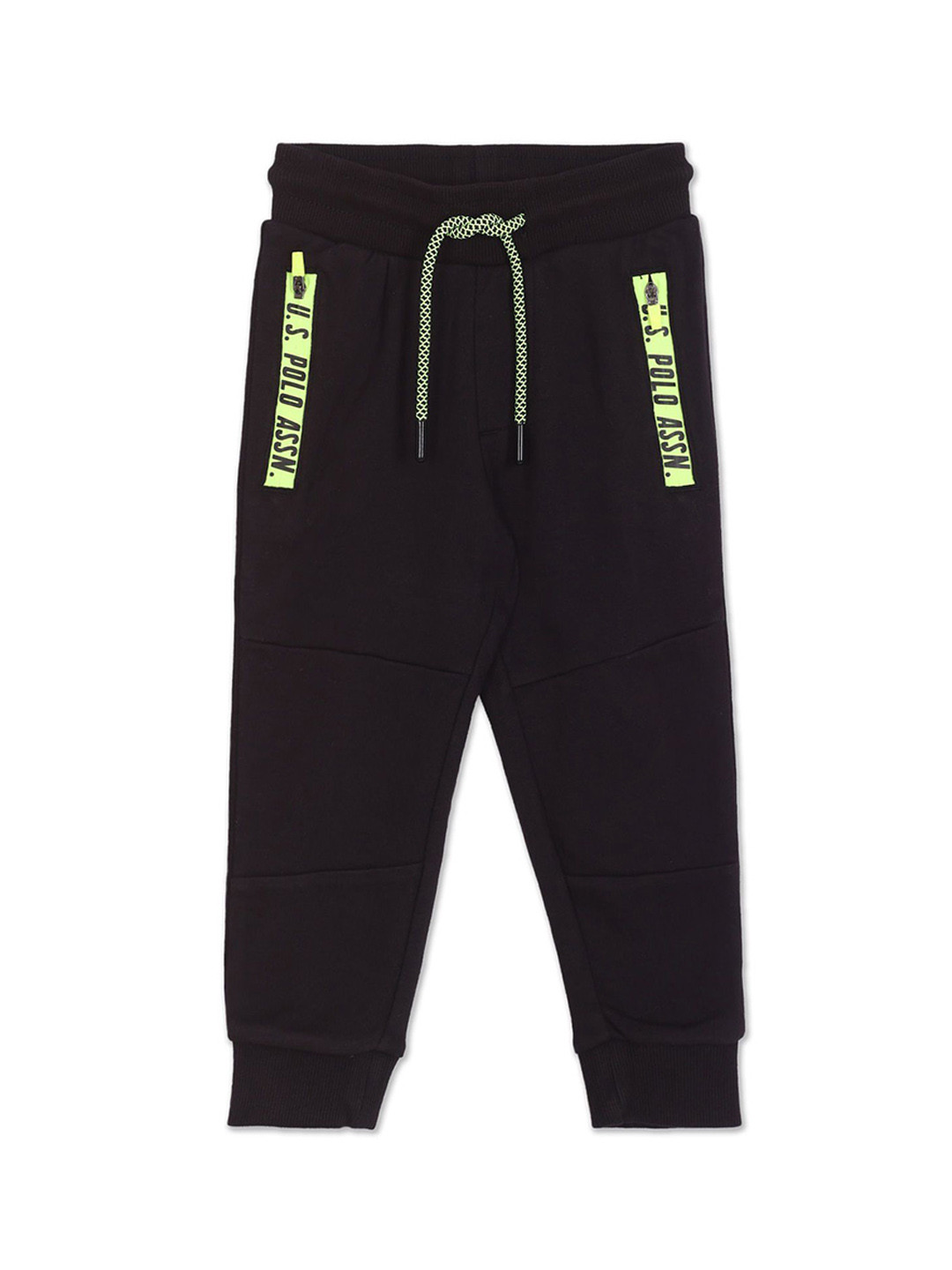 

U.S. Polo Assn. Kids Boys Joggers Trousers, Black