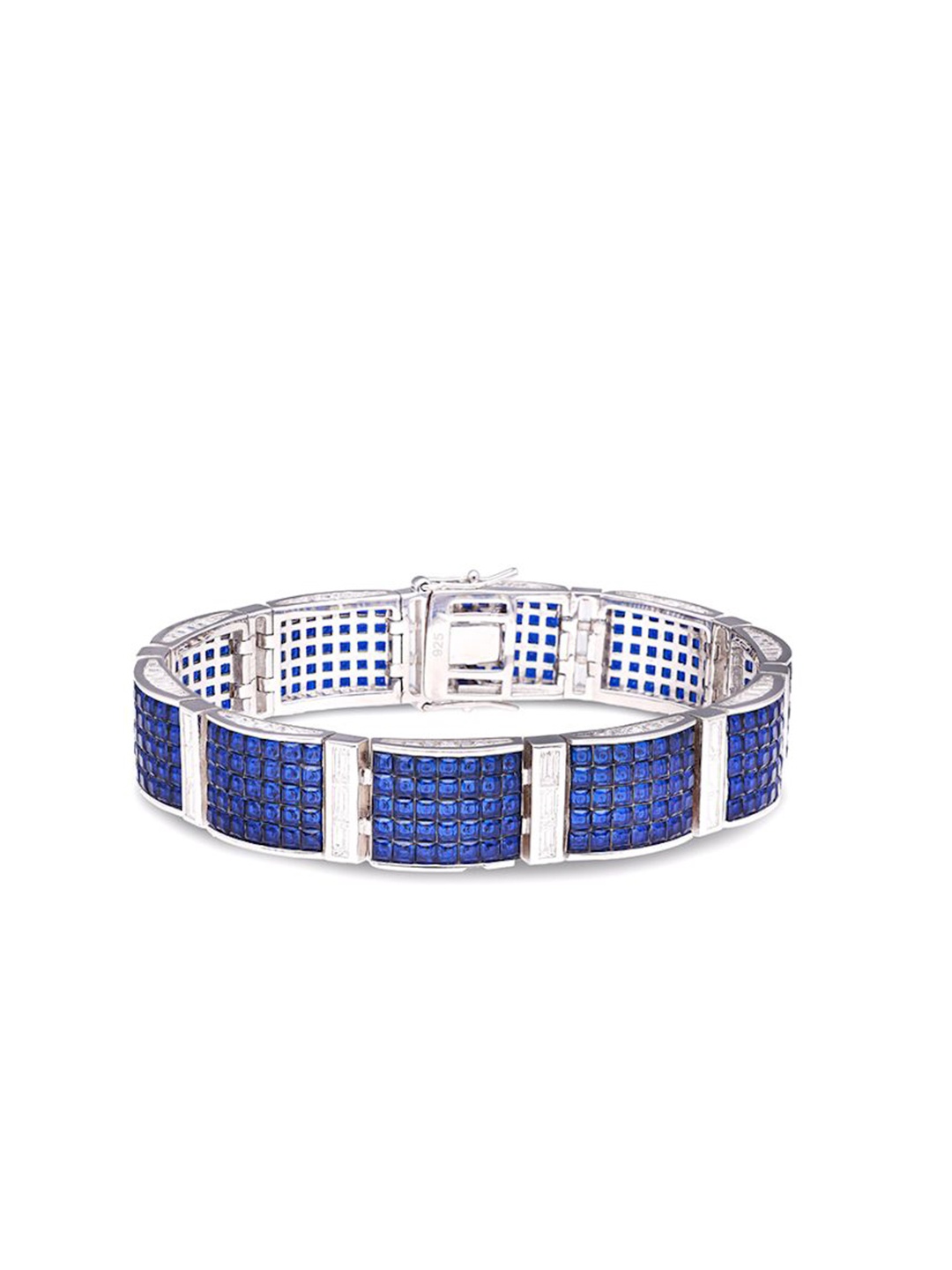 

MISS JO 92.5 Sterling Silver Rhodium-Plated Wraparound Bracelet