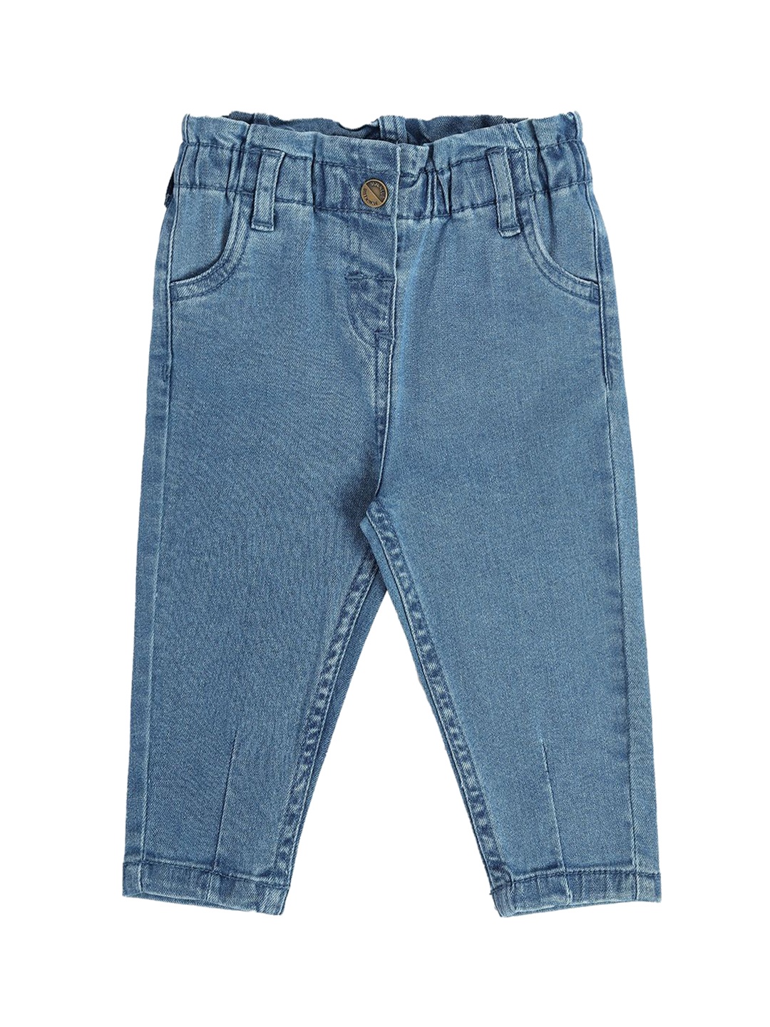 

MINI KLUB Girls Jean Clean Look No Fade Jeans, Navy blue