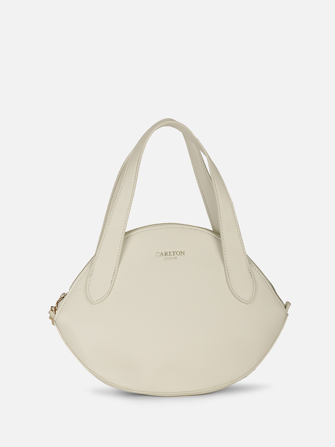 

Carlton London Women Half Moon Handheld Bag, Off white