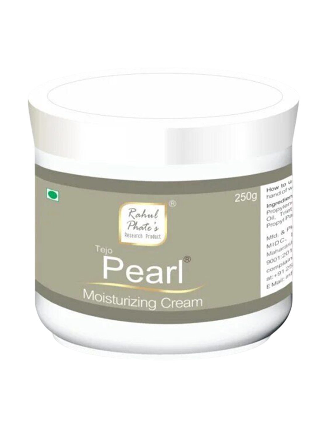 

Rahul Phate Research Product Tejo-Pearl Moisturizing Cream -250 g, White