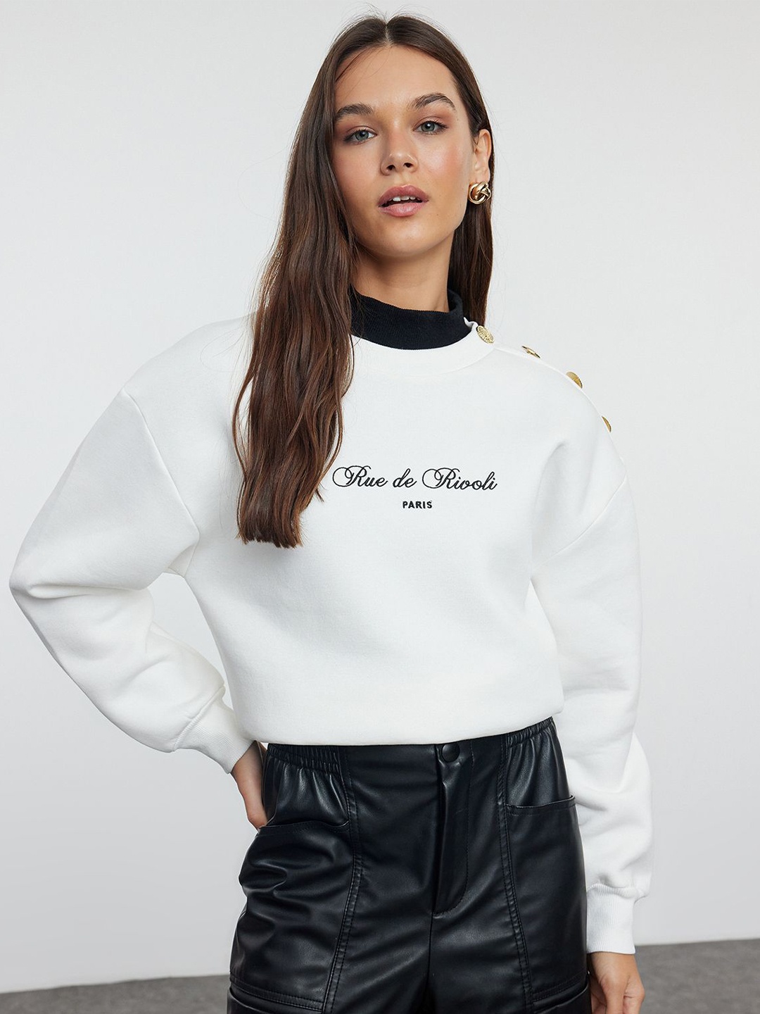 

Trendyol Women Sweatshirt, Na