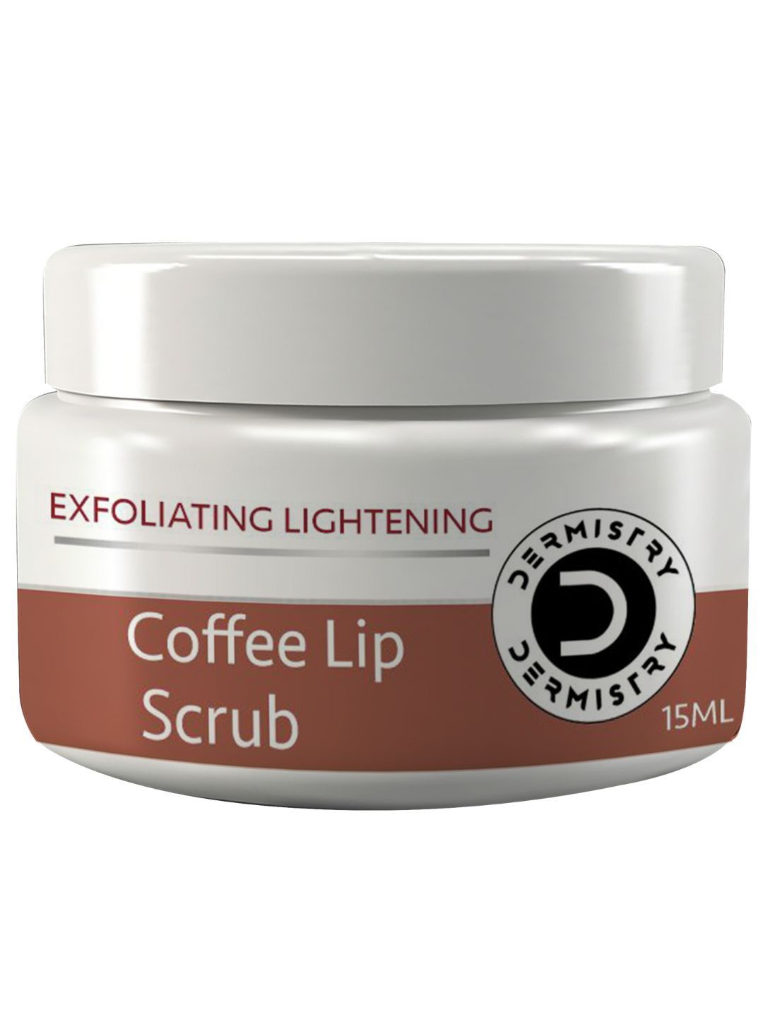 

DERMISTRY Exfoliating Lightening Coffee & Sugar Lip Scrub, Coffee brown
