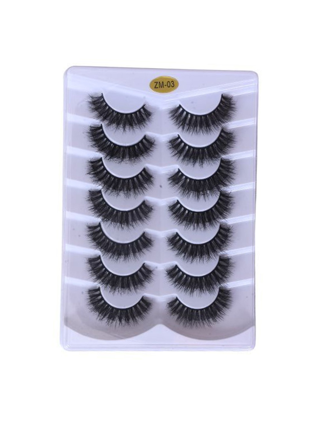 

Makeup By Siti Set Of 7 BlissfulBride 3D Natural False Eyelashes - Black