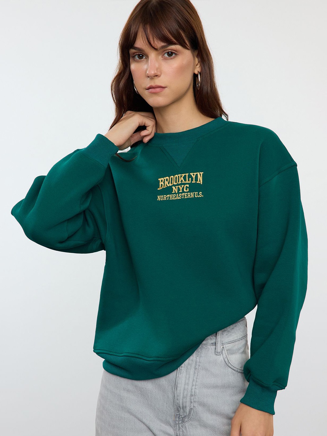 

Trendyol Women Sweatshirt, Na