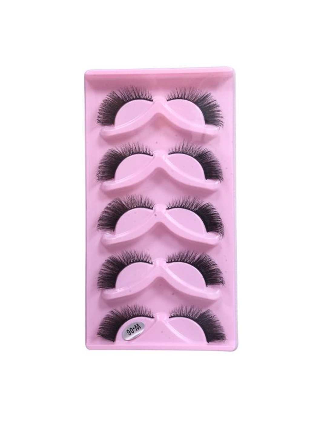 

Makeup By Siti Set Of 5 LuxeLshesh 3D Natural False Eyelashes - Black