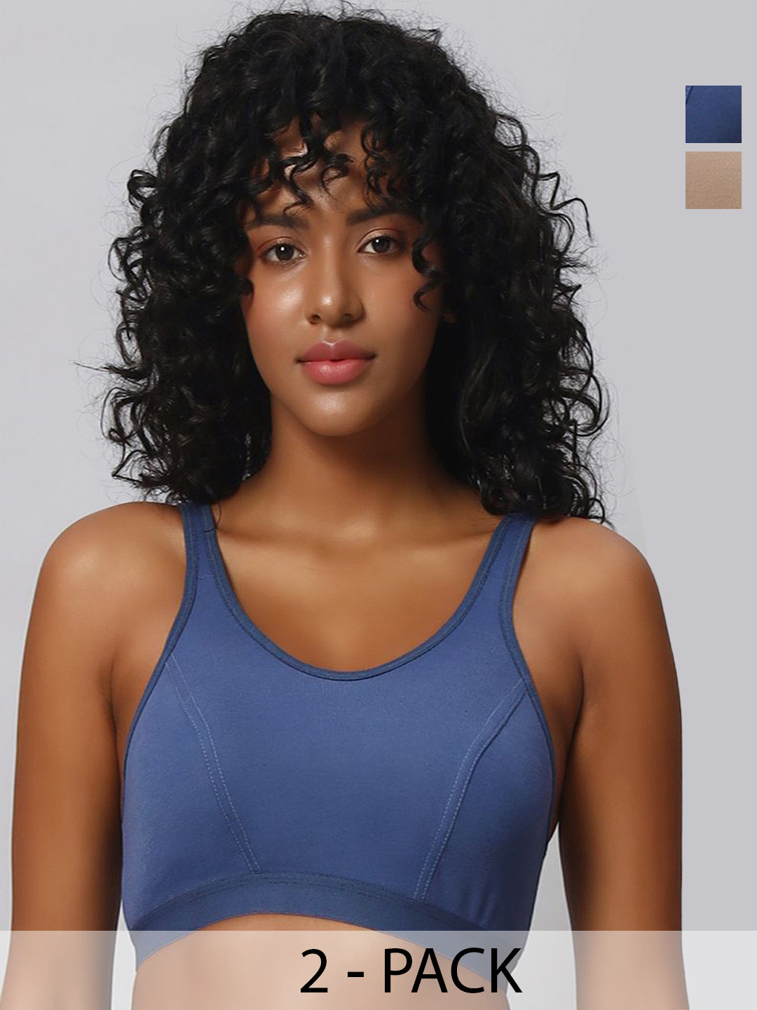 

Extoes Bra Full Coverage, Blue