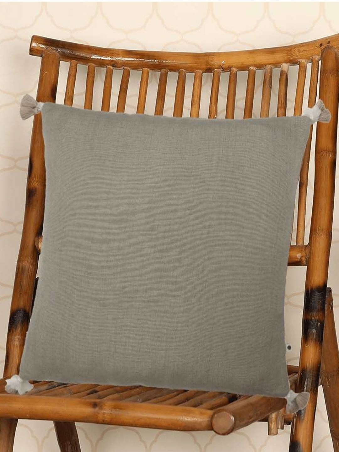 

ONSETHOMES Grey Square Cushion Covers