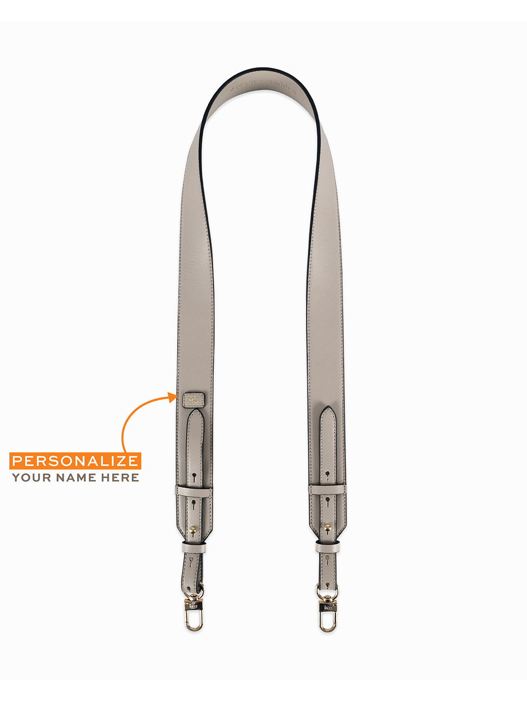 

HIE Leather Sling Bag, Grey