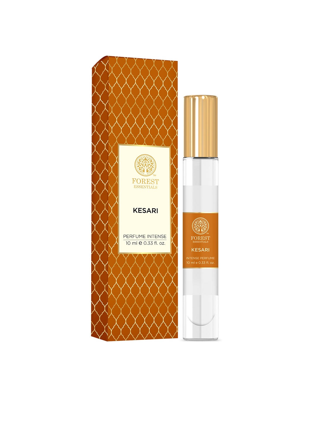 

Forest Essentials Intense Kesari Luxury Perfume - 10 ml, Transparent