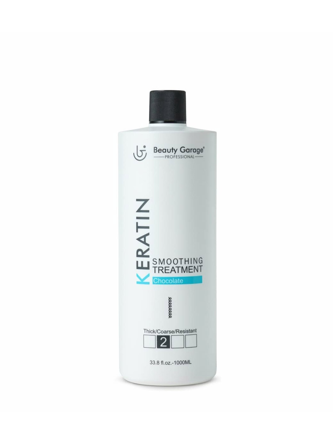 

Beauty Garage Keratin Smoothing Treatment-Chocolate-1000ml, White