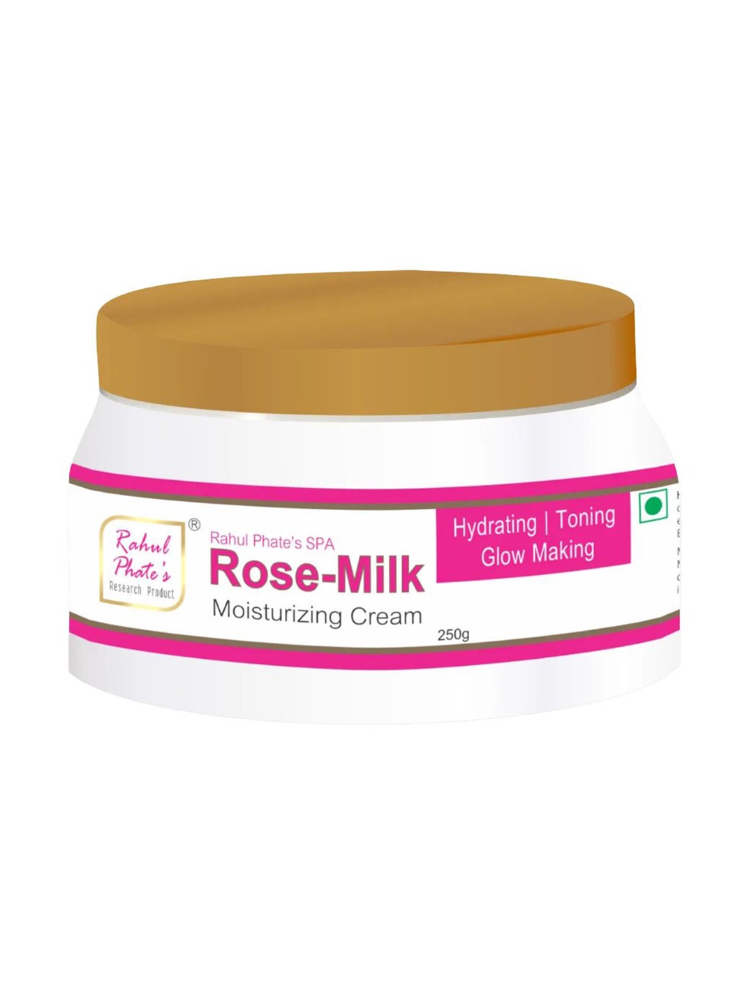 

Rahul Phate Research Product SPA Rose Milk Moisturizing Cream -250 g, White