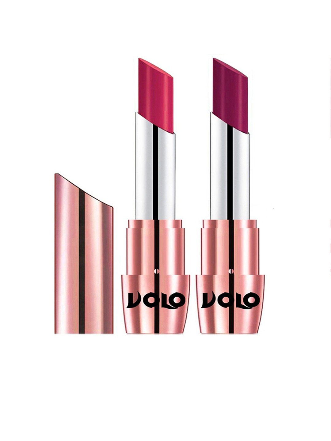 

VOLO Creme Matte Lipstick-3.5g- Magenta 644 - Passion Pink 645, Multi