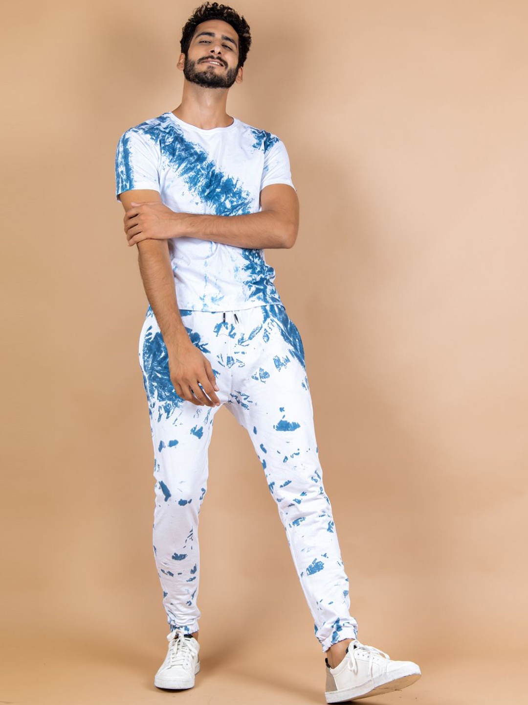 

Tistabene Dyed T-Shirt With Trousers Co-Ords, White