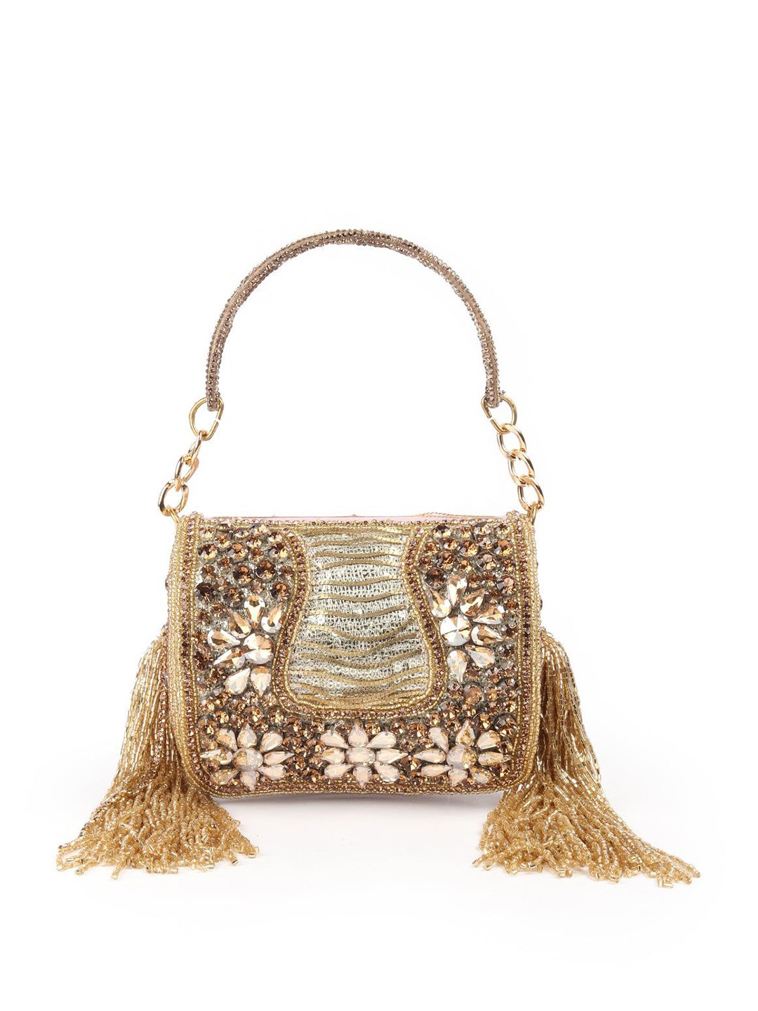 

ODETTE Embellished Purse Clutch, Pink