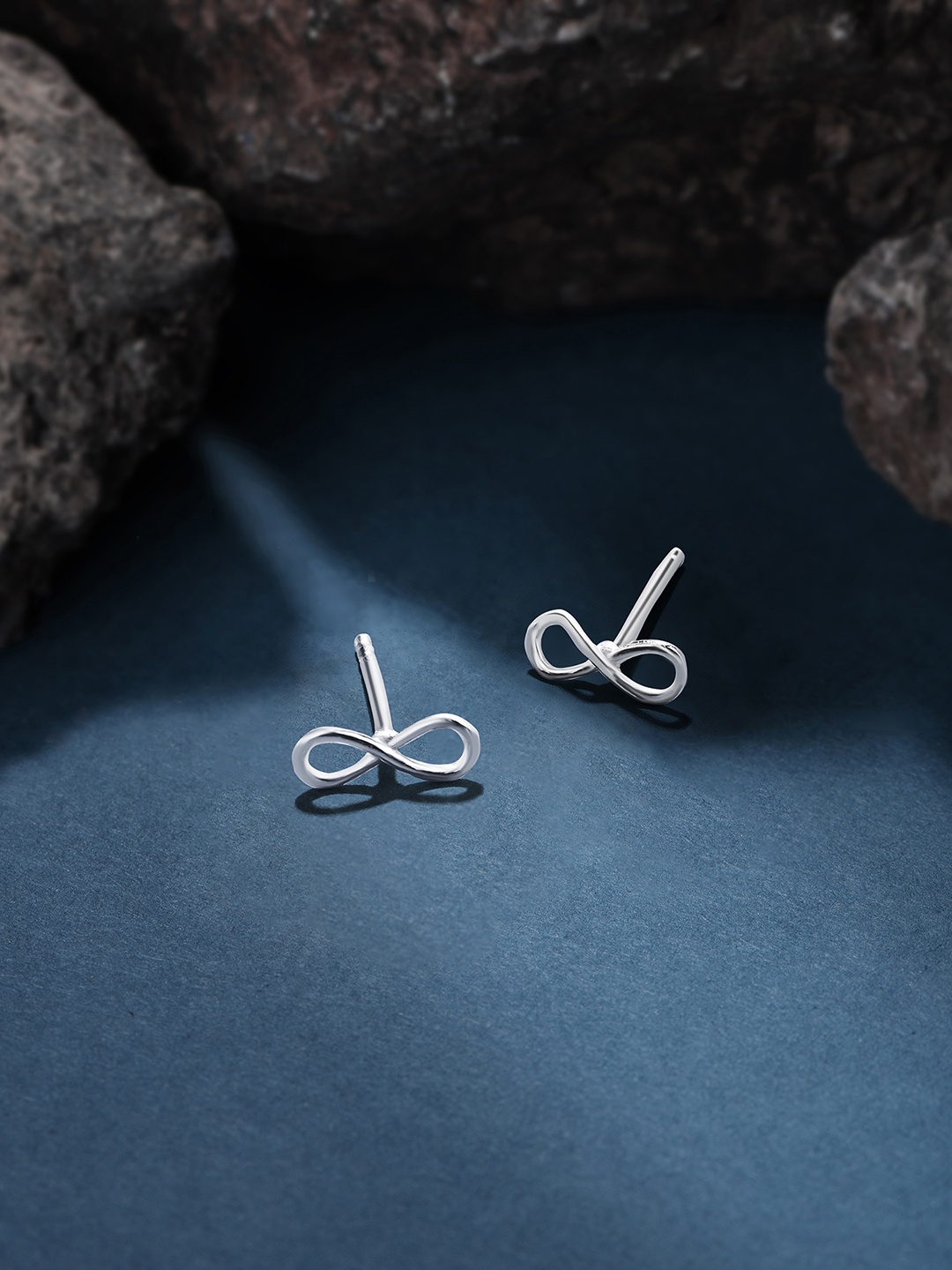 

Accessorize 925 Sterling Silver Classic Infinity Studs