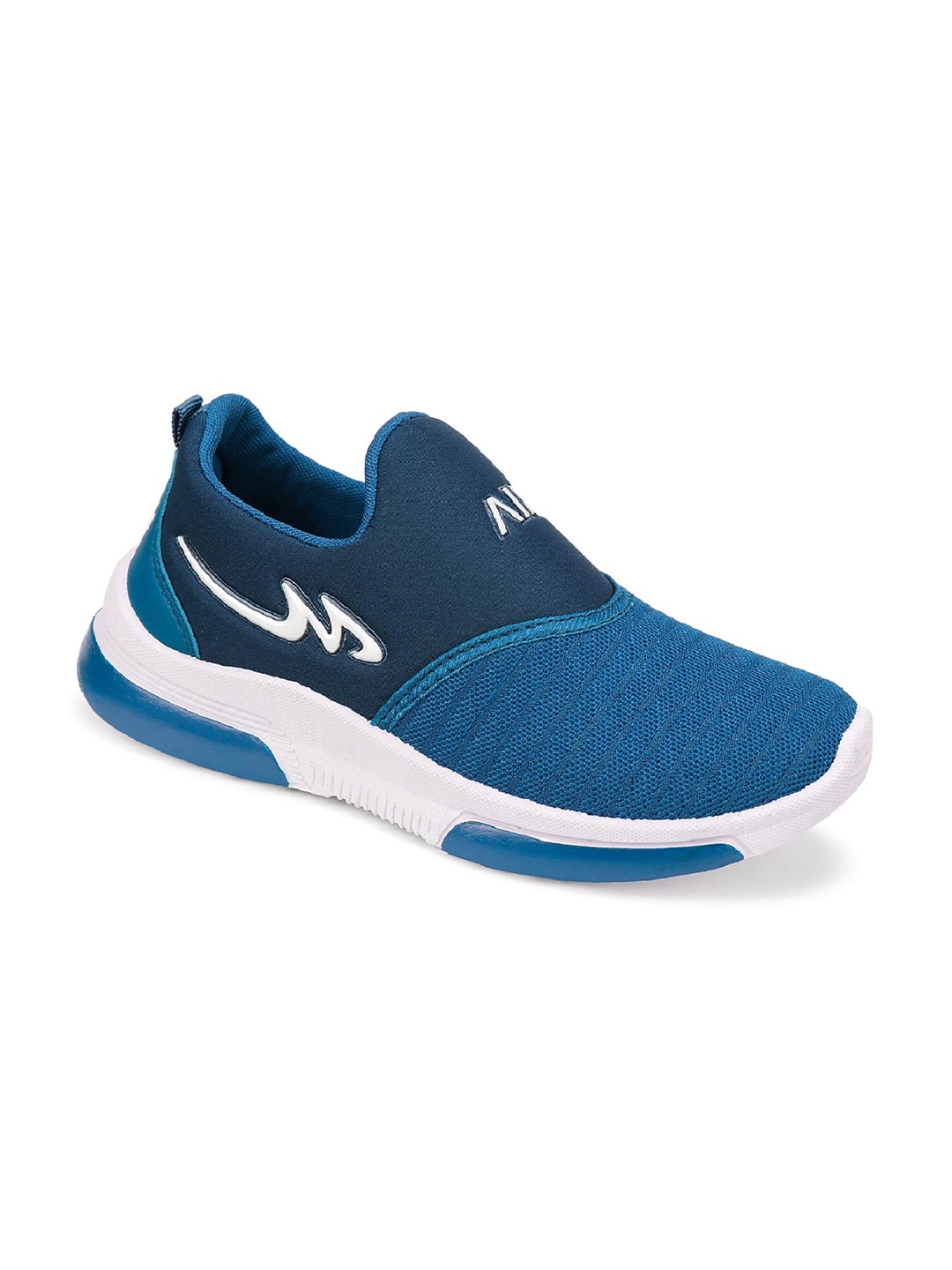 

Camfoot Boys Mesh Slip-On Running Non-Marking Sports Shoes, Blue
