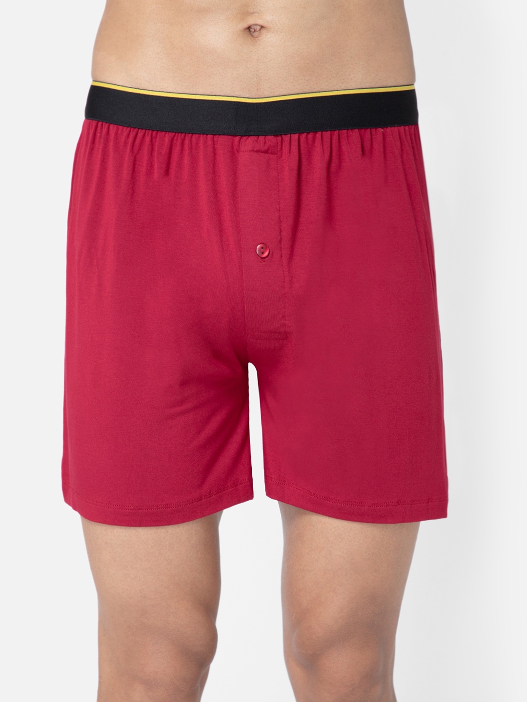 

bummer Men Micro Modal Gelada Boxers BOGE01S, Maroon