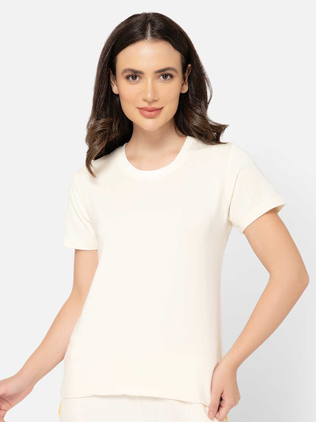 

bummer Round Neck Antimicrobial T-shirt, Off white