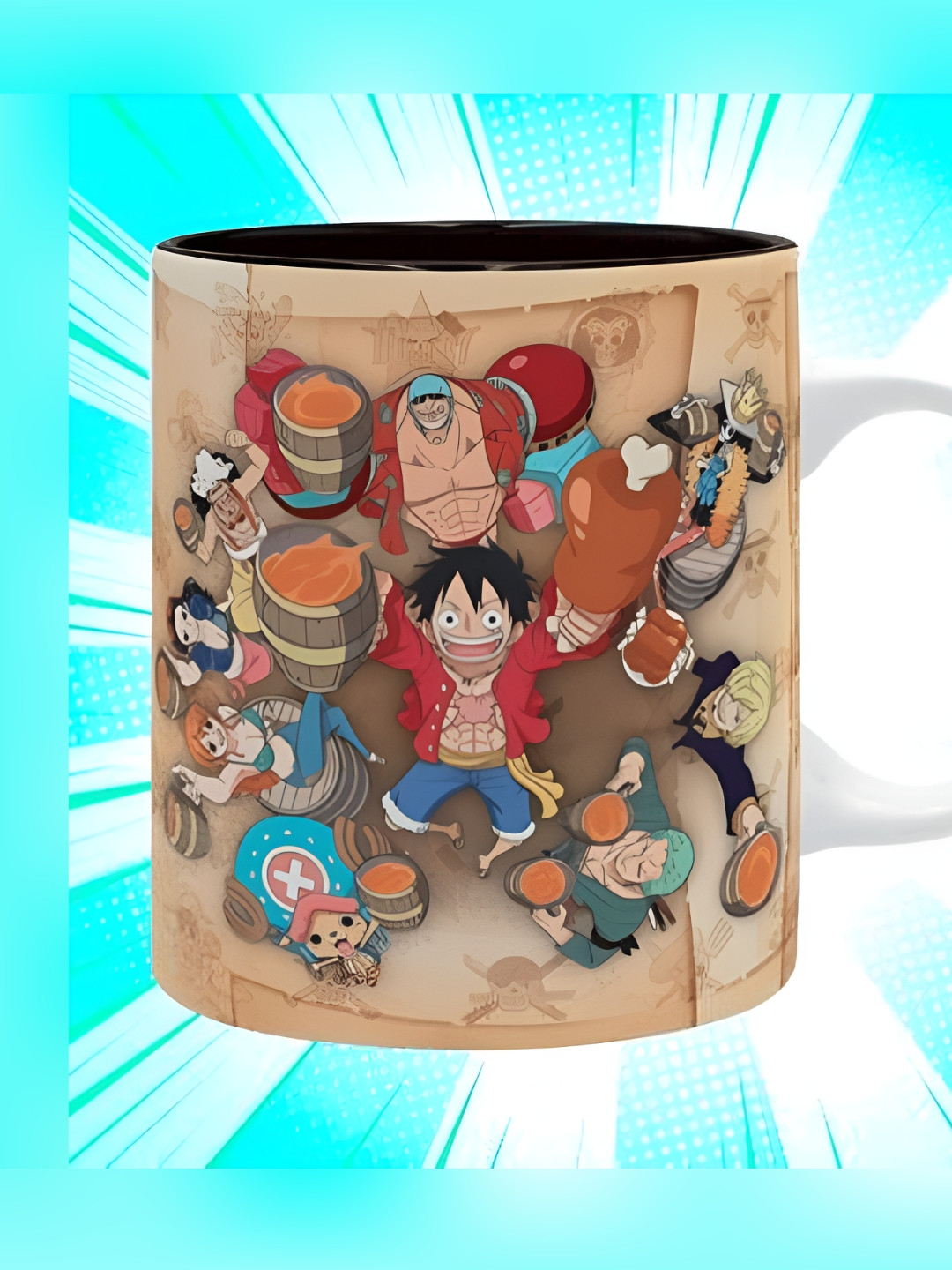 

Entertainment Store Beige & Red One Piece Printed Ceramic Coffee Mug 320ml