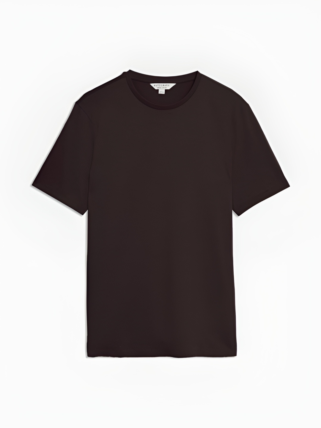 

Marks & Spencer Men Solid Round Neck Cotton T-shirt, Burgundy