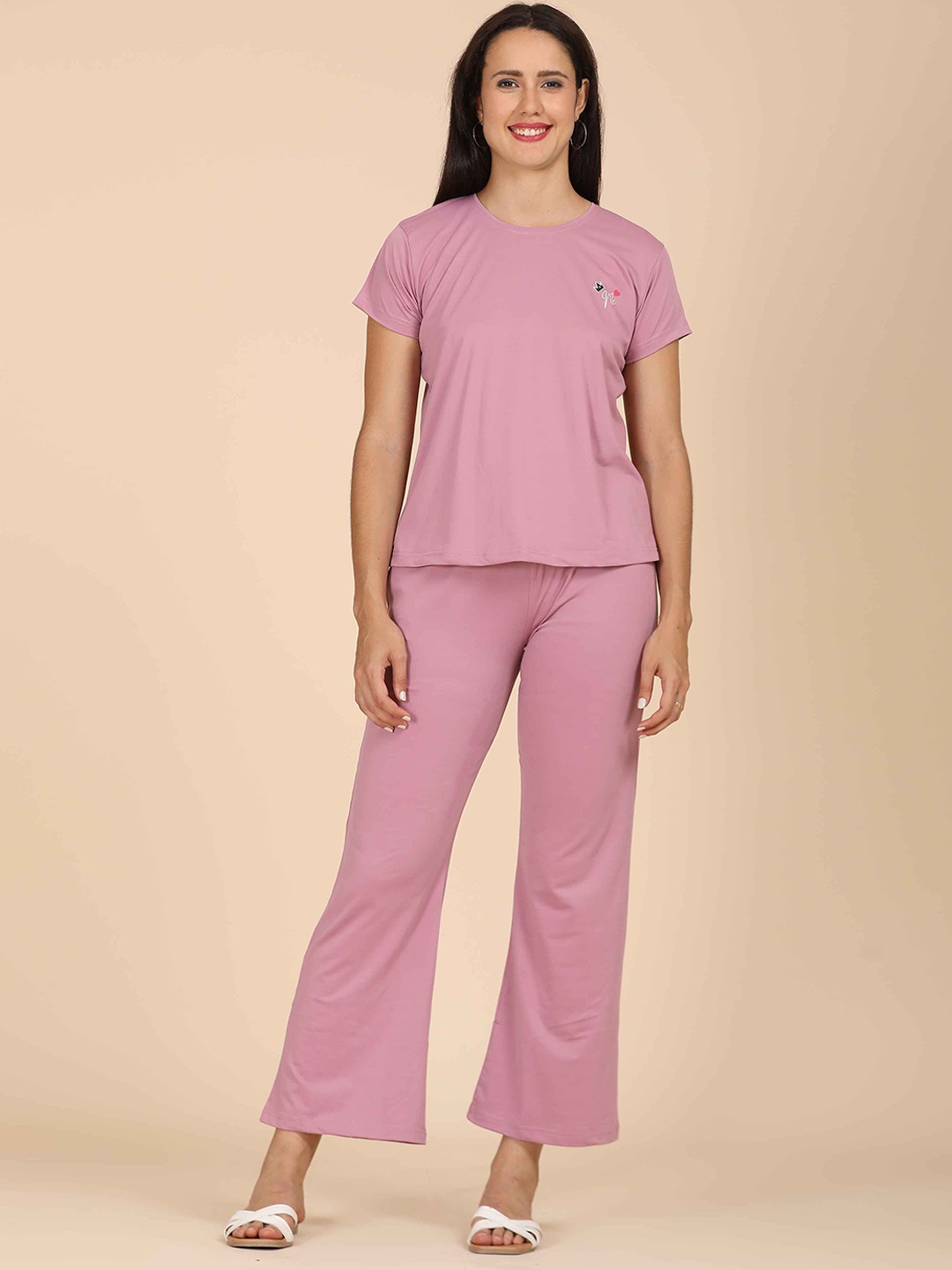 

GOLDSTROMS Women's Top With Trouser Co-Ords, Pink