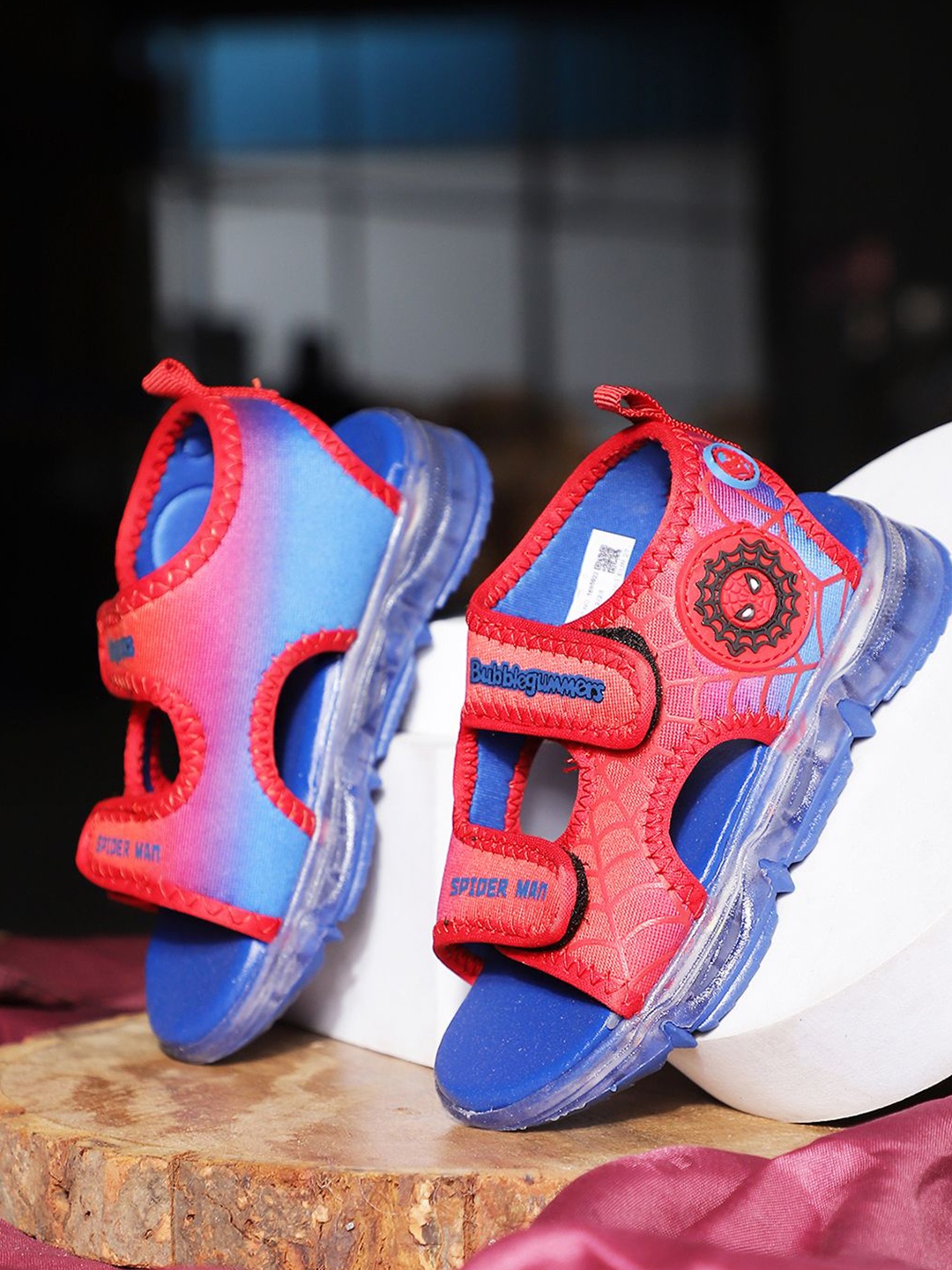 

Disney Spiderman Printed Sports Sandals, Red