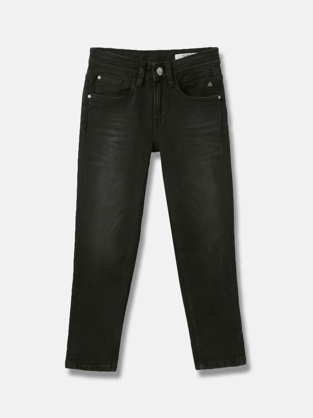 

Blue Giraffe Boys Slim Fit Stretchable Jeans, Black