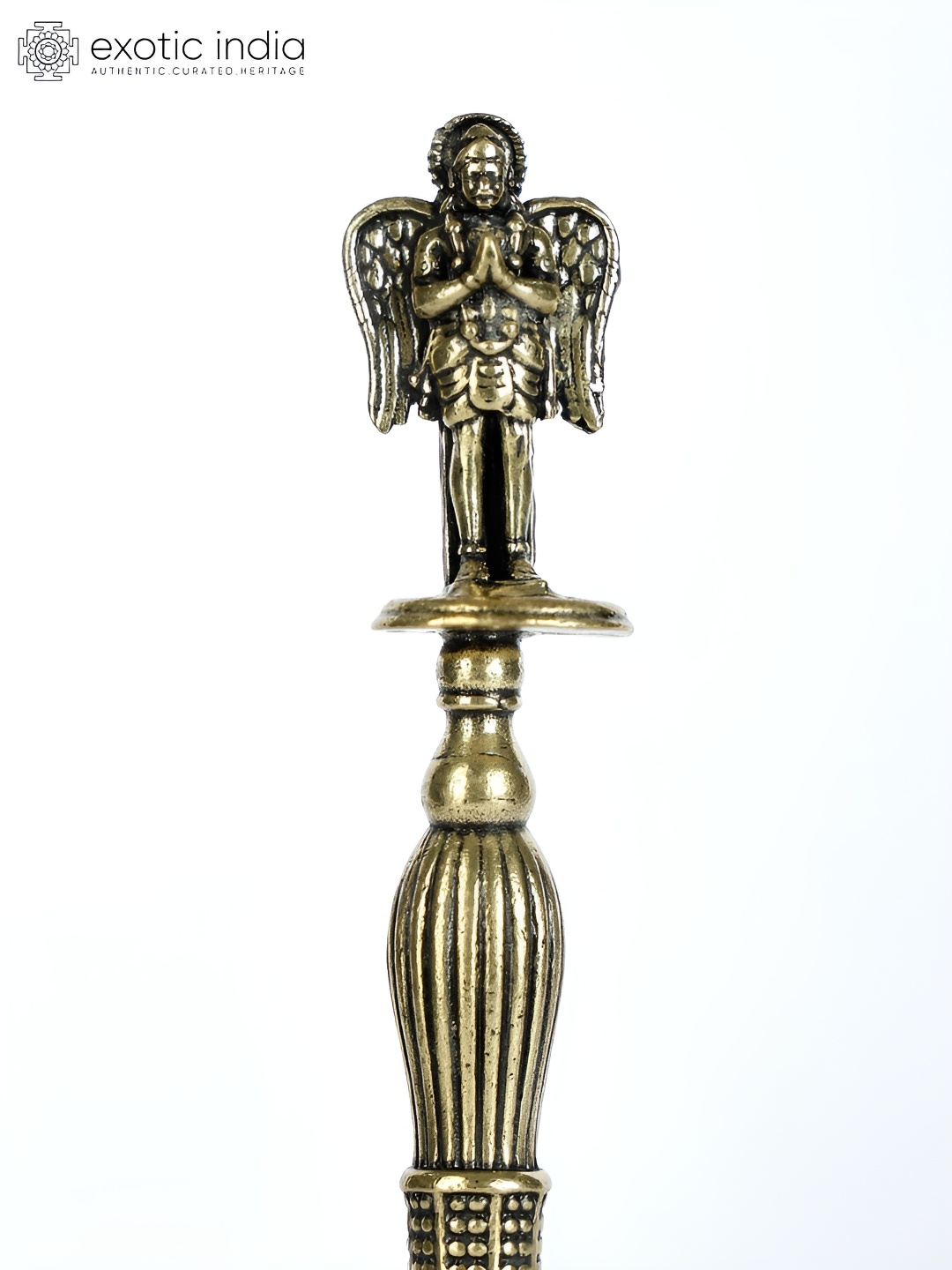 

Exotic India Brass Garuda Bell, Gold