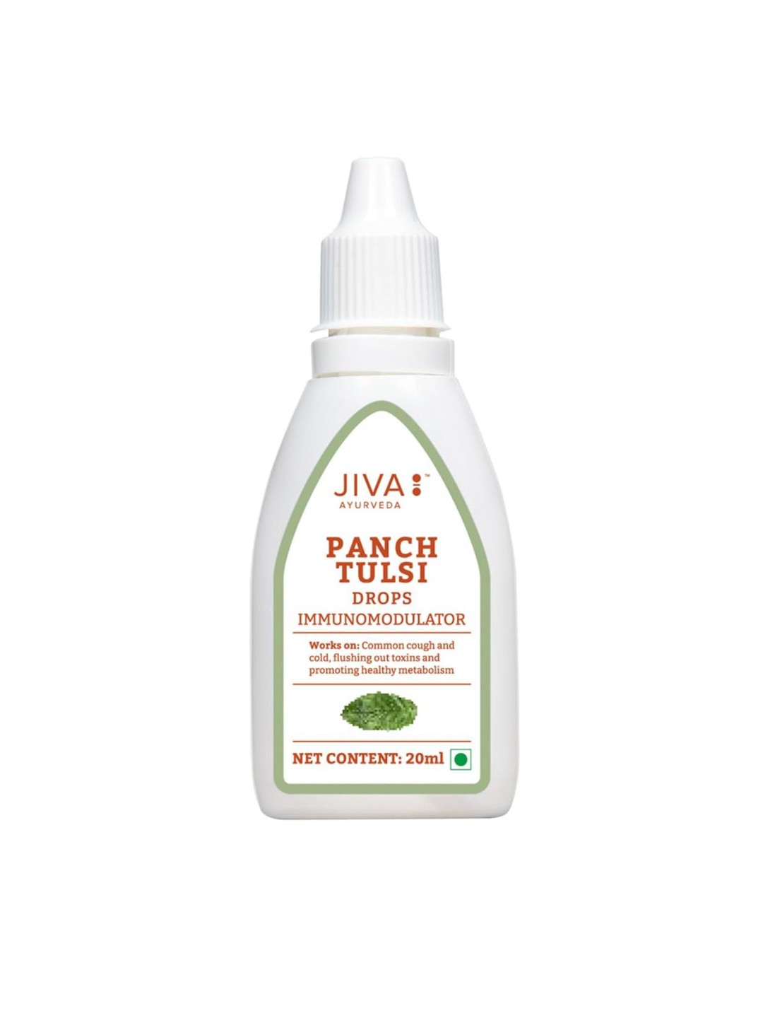 

Jiva Panch Tulsi Drops Detox The Body-20ml, White