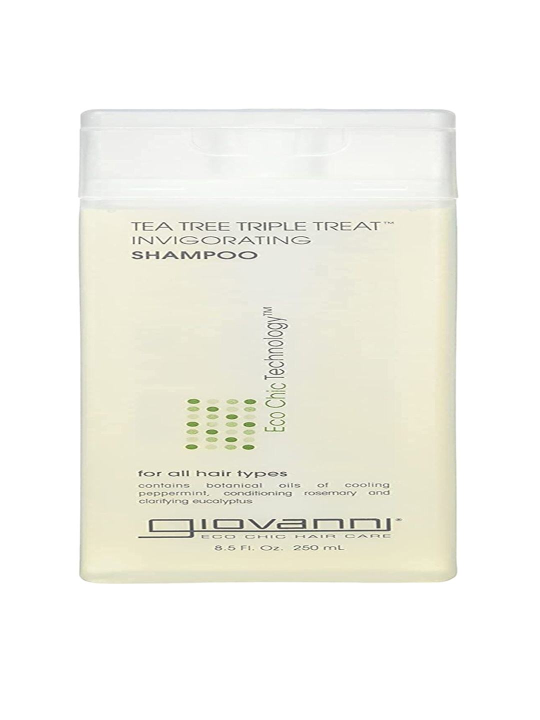 

Giovanni Tea Tree Triple Treat Invigorating Shampoo- 250ml, White