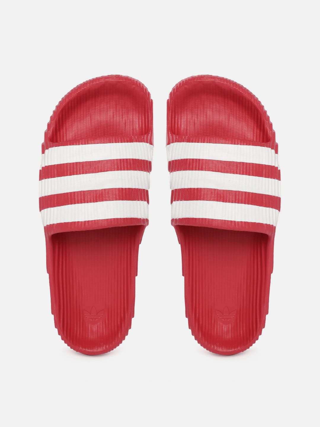 

ADIDAS Originals Men Adilette 22 Striped Sliders, Red