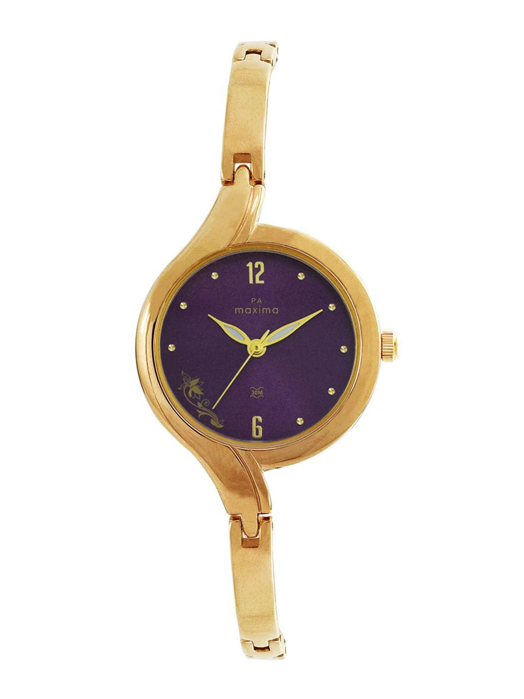 

maxima Women Embellished Dial & Straps Analogue Watch 61651BMLY, Purple