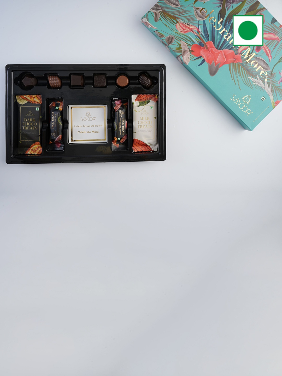 

SMOOR 10-Pcs Celebration Box- 145 G, Brown
