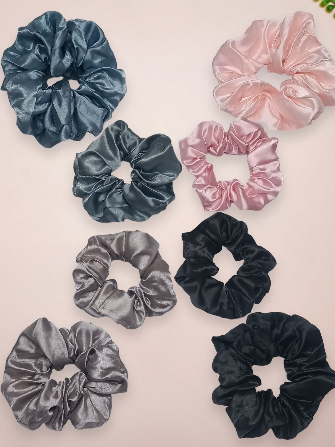 

fabula Set of 8 Women Ponytail Holders, Pink