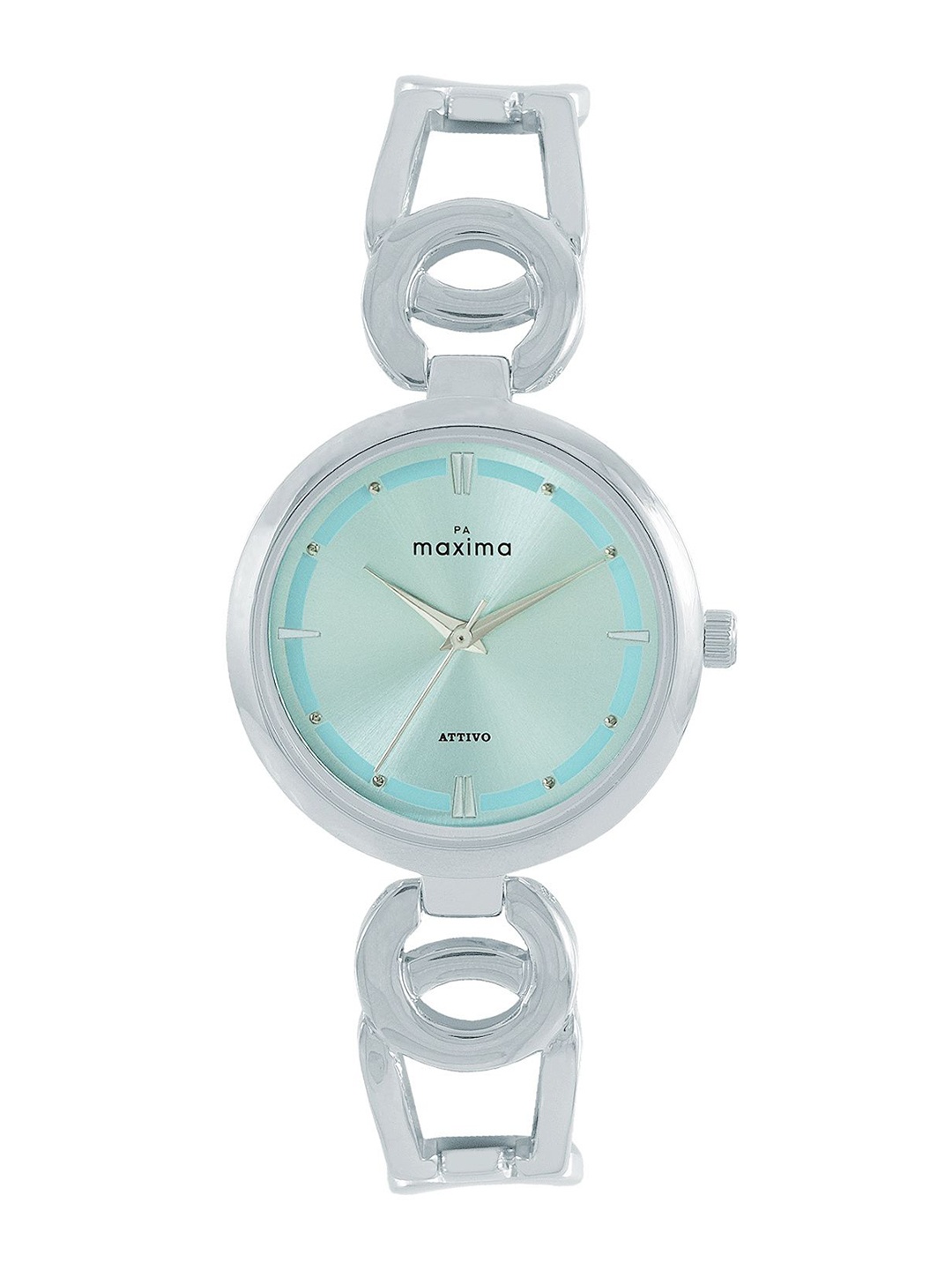 

maxima Women Embellished Dial & Straps Analogue Watch 67970BMLI, Blue