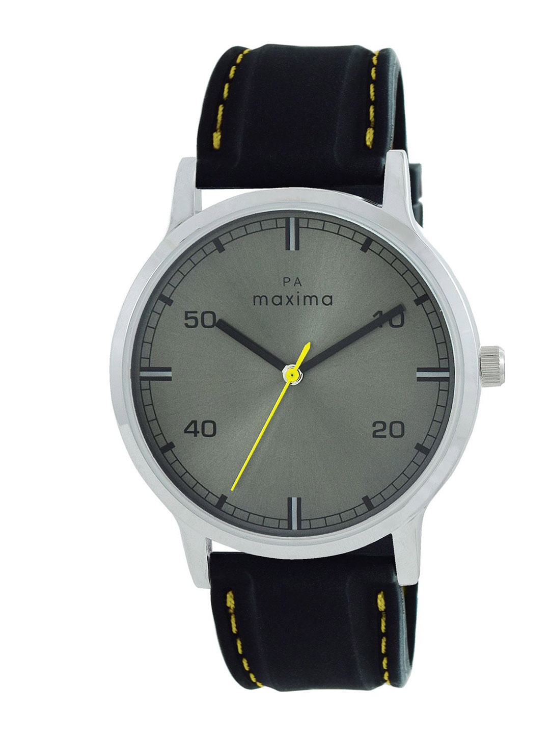 

maxima Men Dial & Straps Analogue Watch O-66843PMGI, Grey