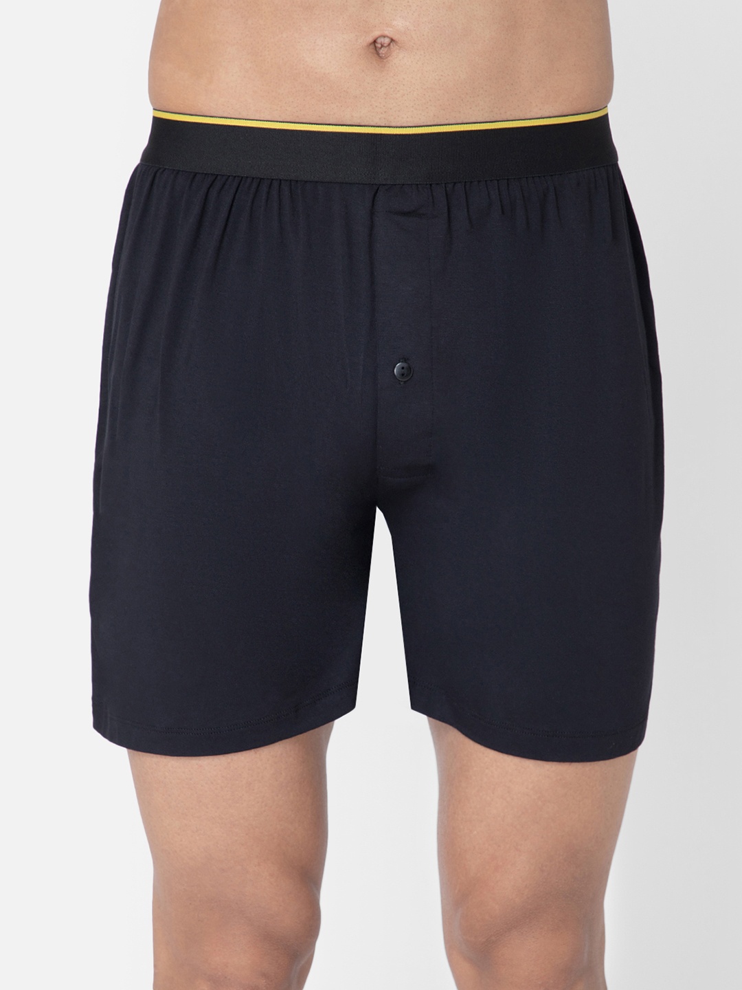 

bummer Men Micro Modal Solid Nox Boxers, Black