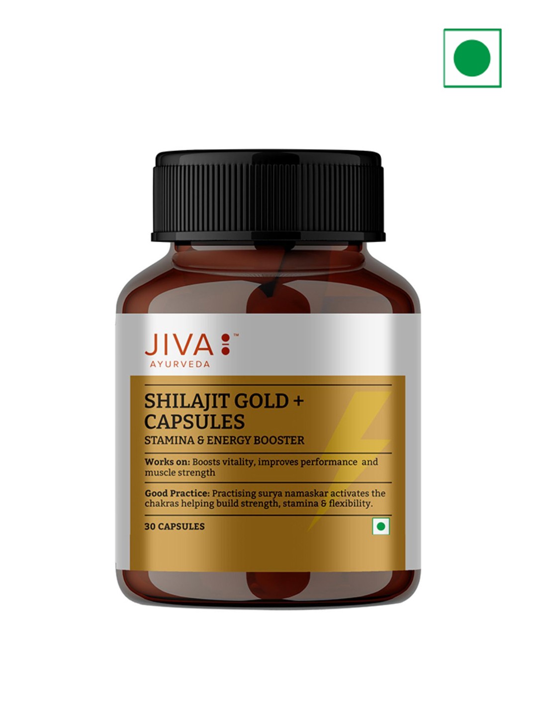 

Jiva Shilajit Gold+ Capsules 30 Capsules