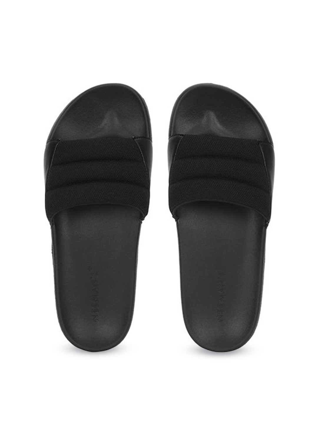 

NEEMANS Women Sliders, Black