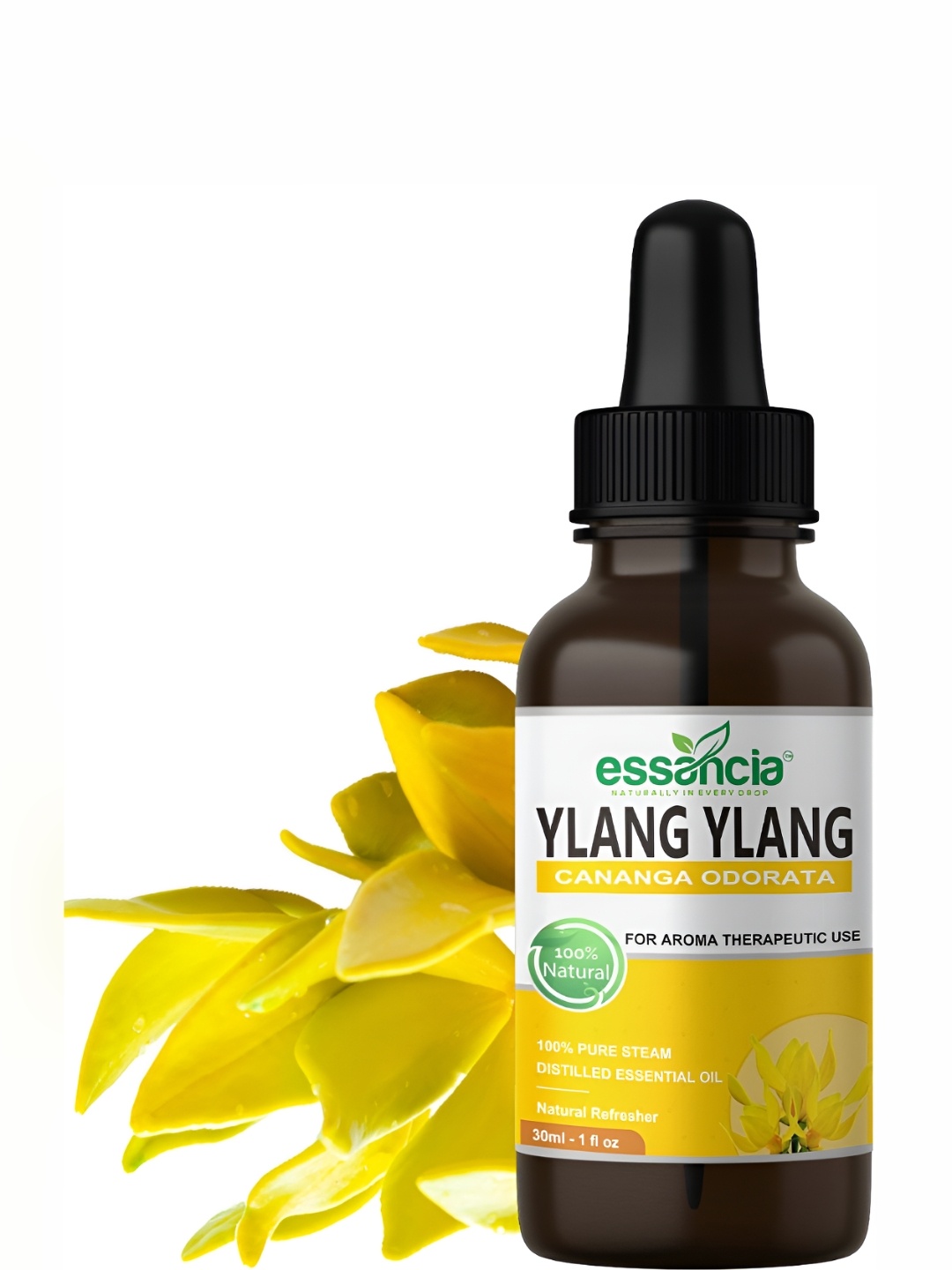 

essancia Ylangylang Essential Oil For Aromatherapy -30ml, Yellow